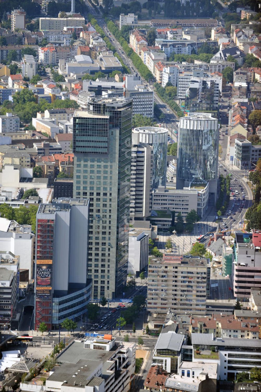 Luftbild Offenbach am Main - Stadtansicht von Offenbach