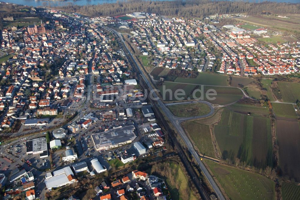 Luftbild Oppenheim - Stadtansicht vom Oppenheim im Bundesland Rheinland-Pfalz