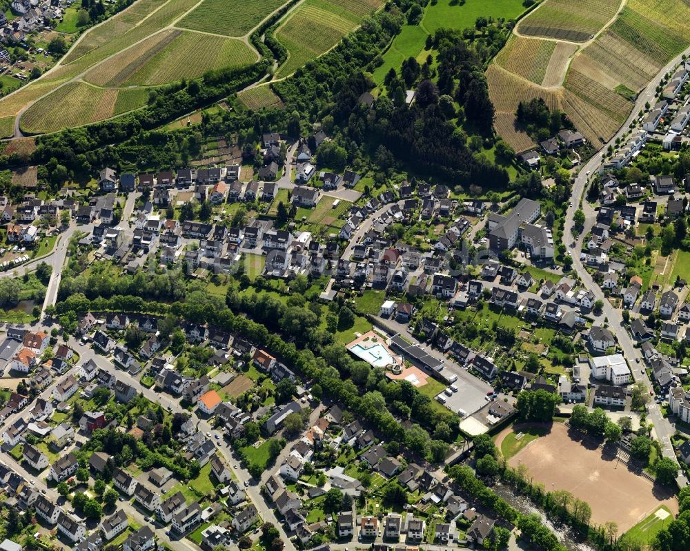 Luftaufnahme Bad Neuenahr-Ahrweiler - Stadtansicht des Ortsbezirkes Ahrweiler in Bad Neuenahr-Ahrweiler im Bundesland Rheinland-Pfalz