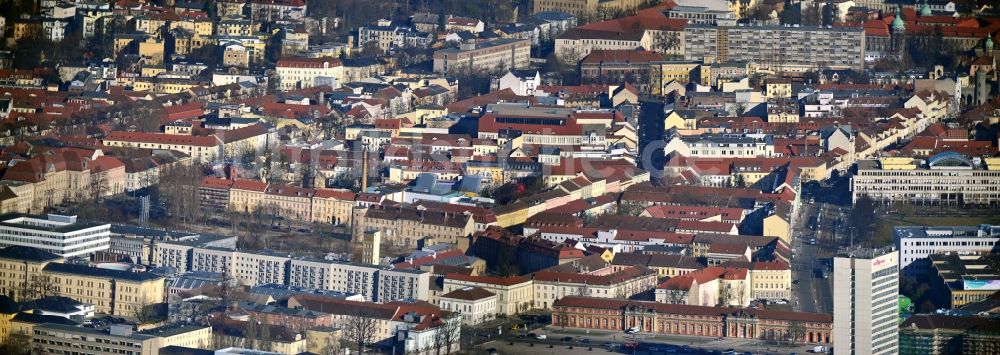 Luftbild Potsdam - Stadtansicht / Panorama der Landeshauptstadt Potsdam im Bundesland Brandenburg