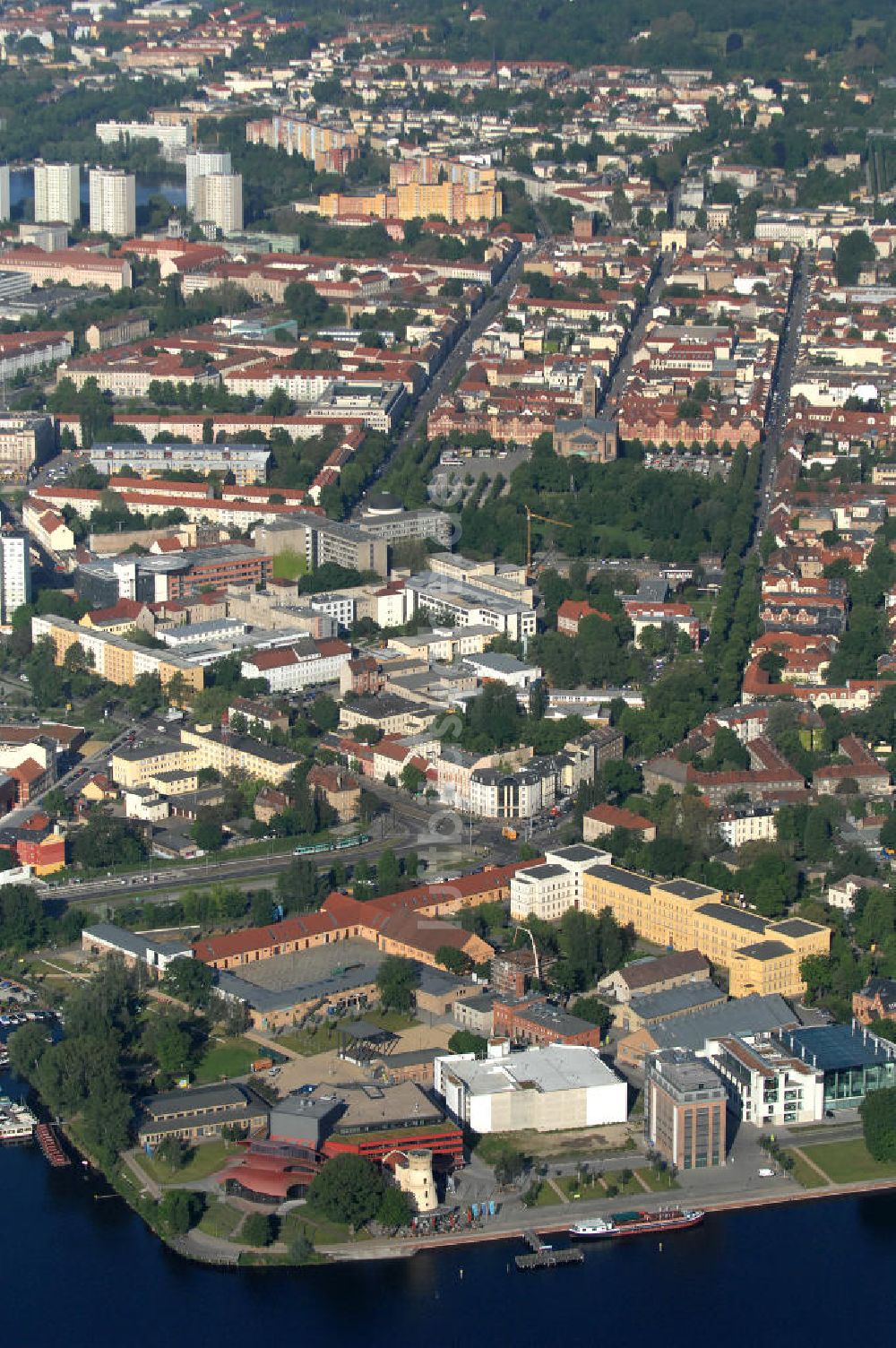 Potsdam aus der Vogelperspektive: Stadtansicht Potsdam