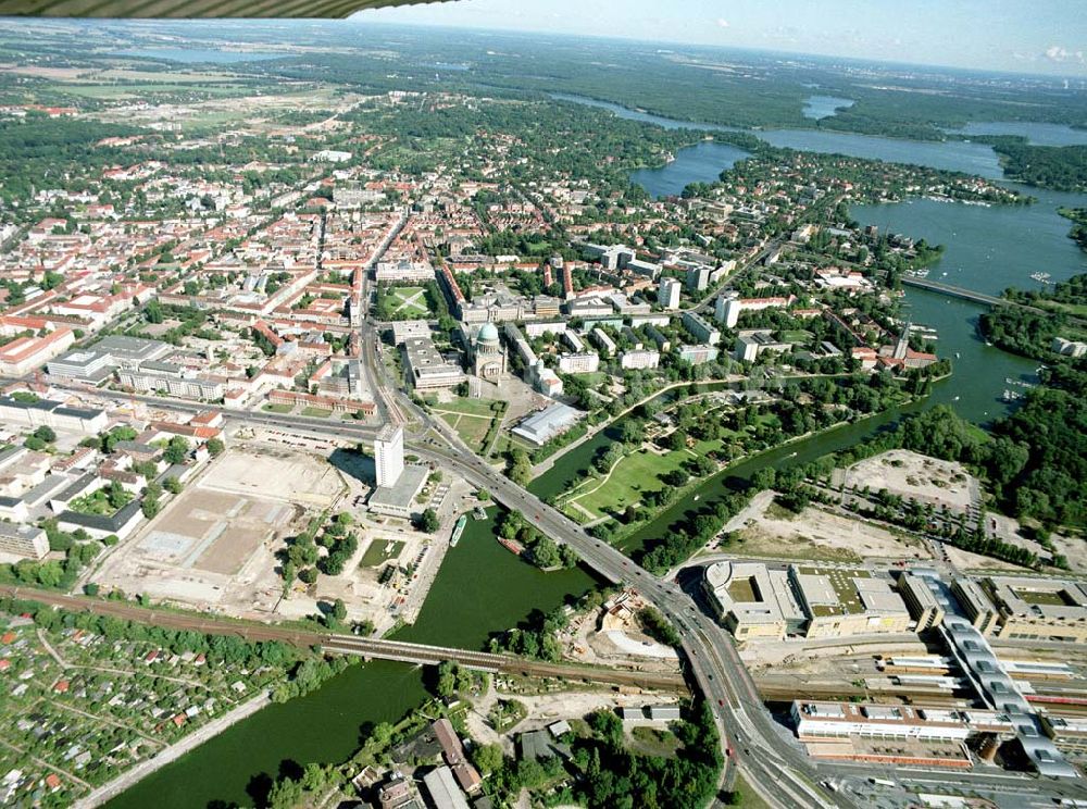 Luftbild Potsdam / BRB - Stadtansicht von Potsdam.