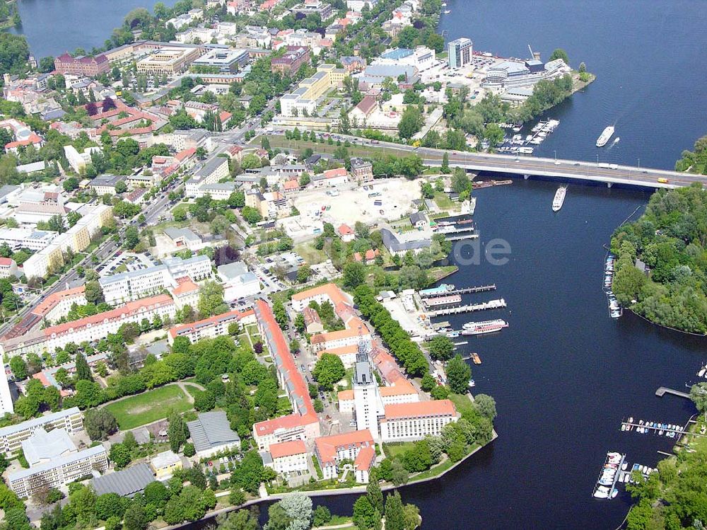 Potsdam / BRB von oben - Stadtansicht von Potsdam