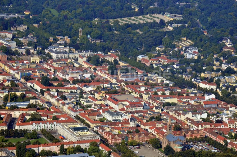 Luftbild Potsdam - Stadtansicht von Potsdam im Bundesland Brandenburg