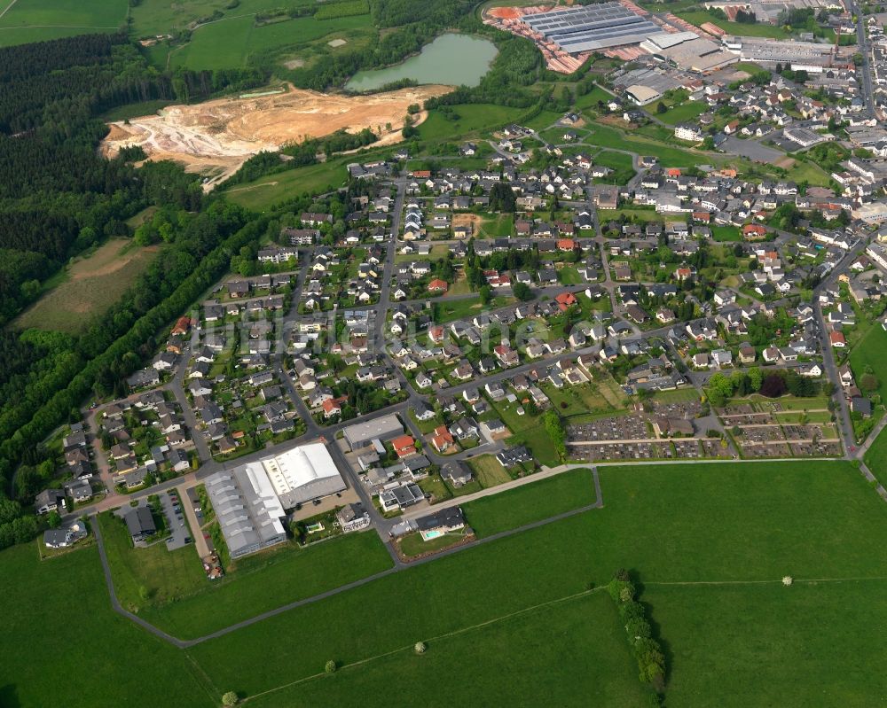 Luftbild Ransbach-Baumbach - Stadtansicht von Ransbach-Baumbach im Bundesland Rheinland-Pfalz