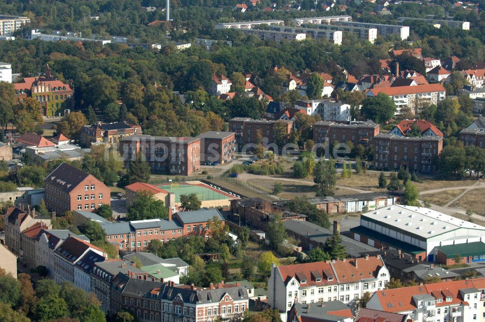 Luftbild Rathenow - Stadtansicht Rathenow