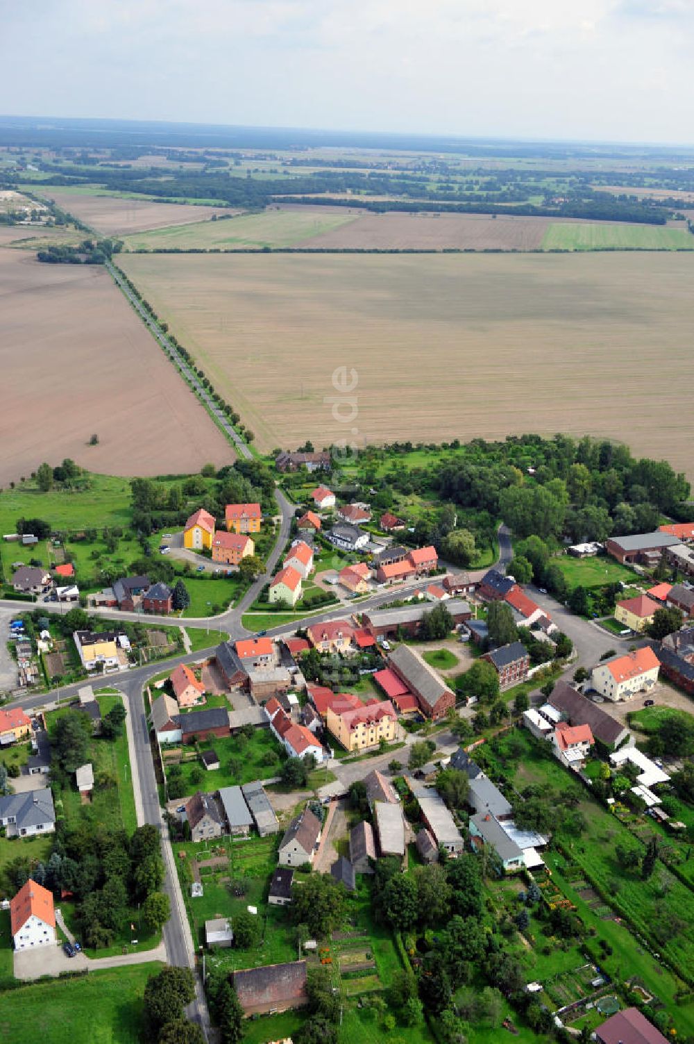 Luftaufnahme 17.08.2011 - Stadtansicht Rödgen