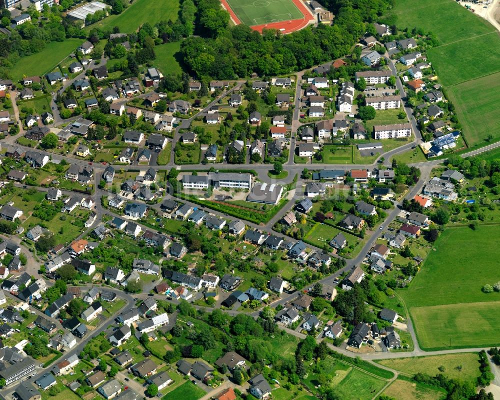 Luftbild Rennerod - Stadtansicht von Rennerod im Bundesland Rheinland-Pfalz