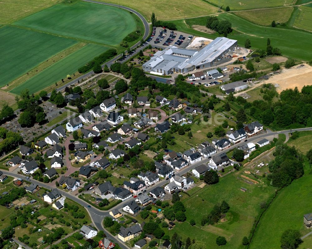 Luftbild Rheinböllen - Stadtansicht von Rheinböllen im Bundesland Rheinland-Pfalz