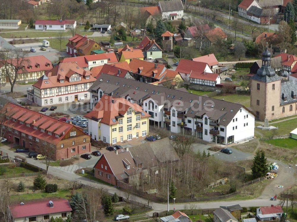 Luftbild Rottleberode - Stadtansicht von Rottleberode