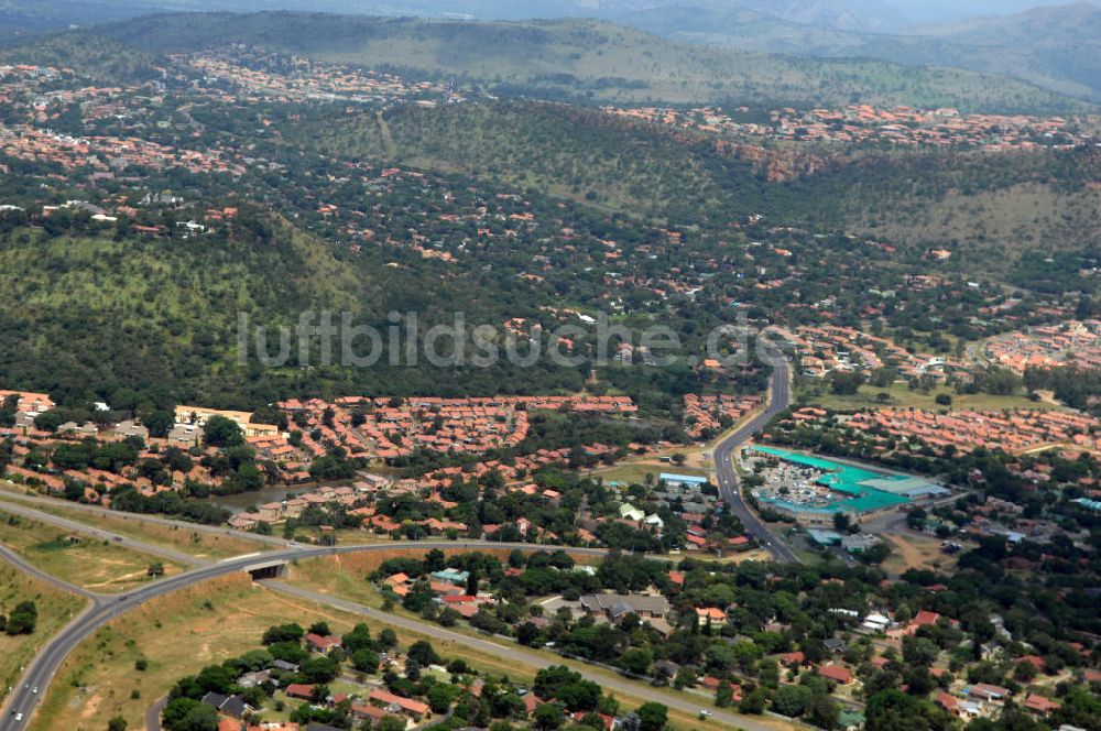 Luftaufnahme RUSTENBURG - Stadtansicht von Rustenburg