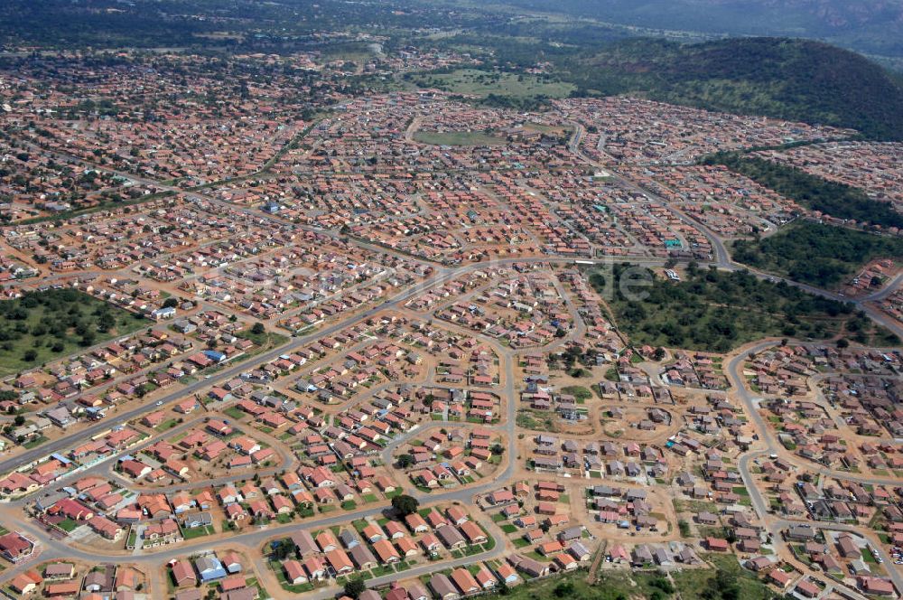 Luftbild RUSTENBURG - Stadtansicht von Rustenburg