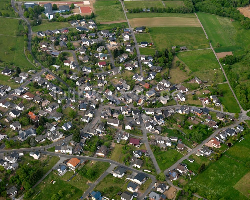 Salz von oben - Stadtansicht von Salz im Bundesland Rheinland-Pfalz