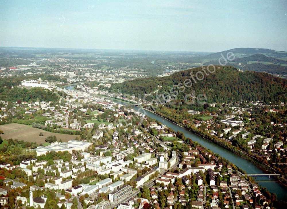 Luftbild Salzburg - Stadtansicht von Salzburg