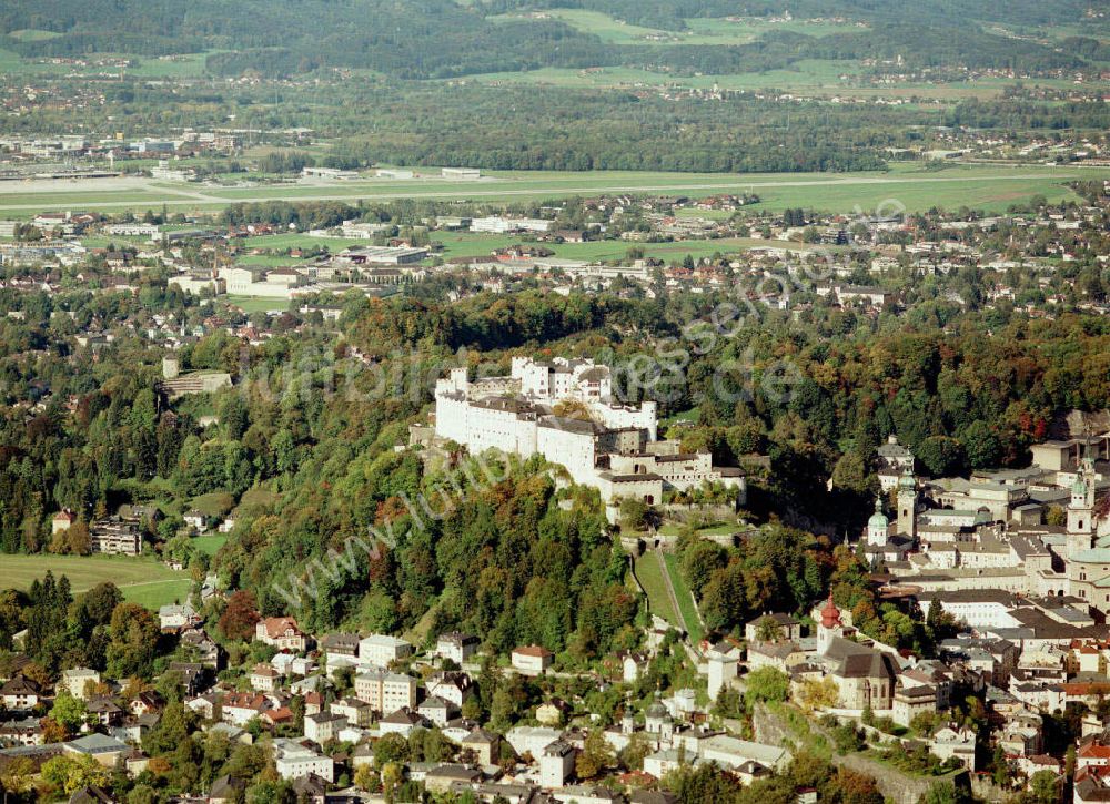 Luftaufnahme Salzburg - Stadtansicht von Salzburg