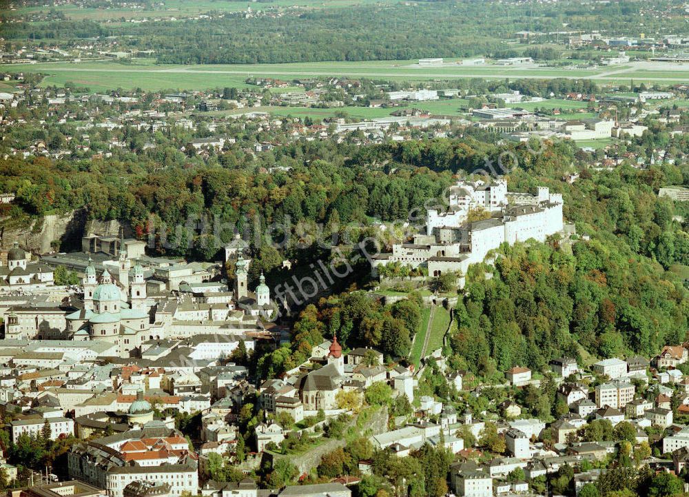 Luftaufnahme Salzburg - Stadtansicht von Salzburg