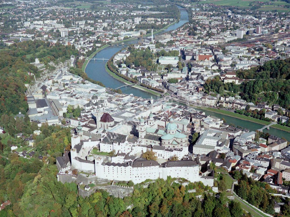 Luftbild Salzburg - Stadtansicht von Salzburg