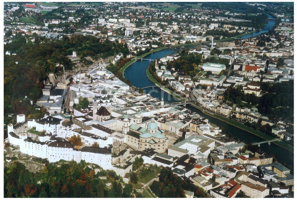 Luftaufnahme Salzburg - Stadtansicht von Salzburg