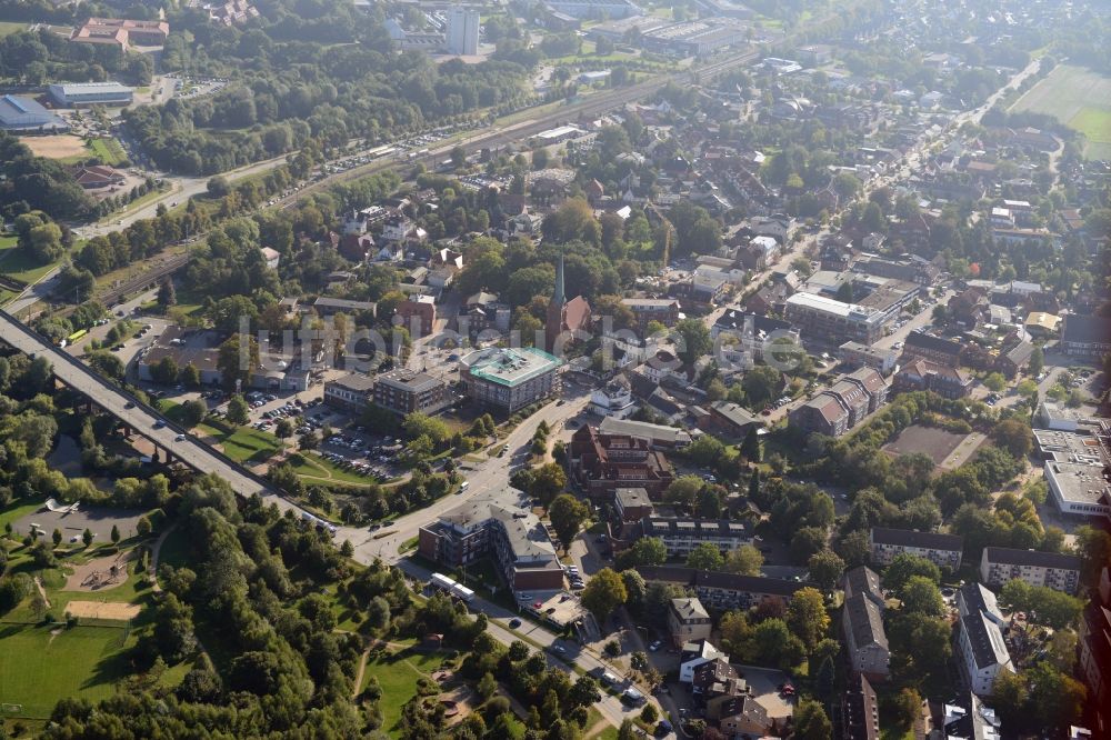 Luftbild Schwarzenbek - Stadtansicht von Schwarzenbek im Bundesland Schleswig-Holstein