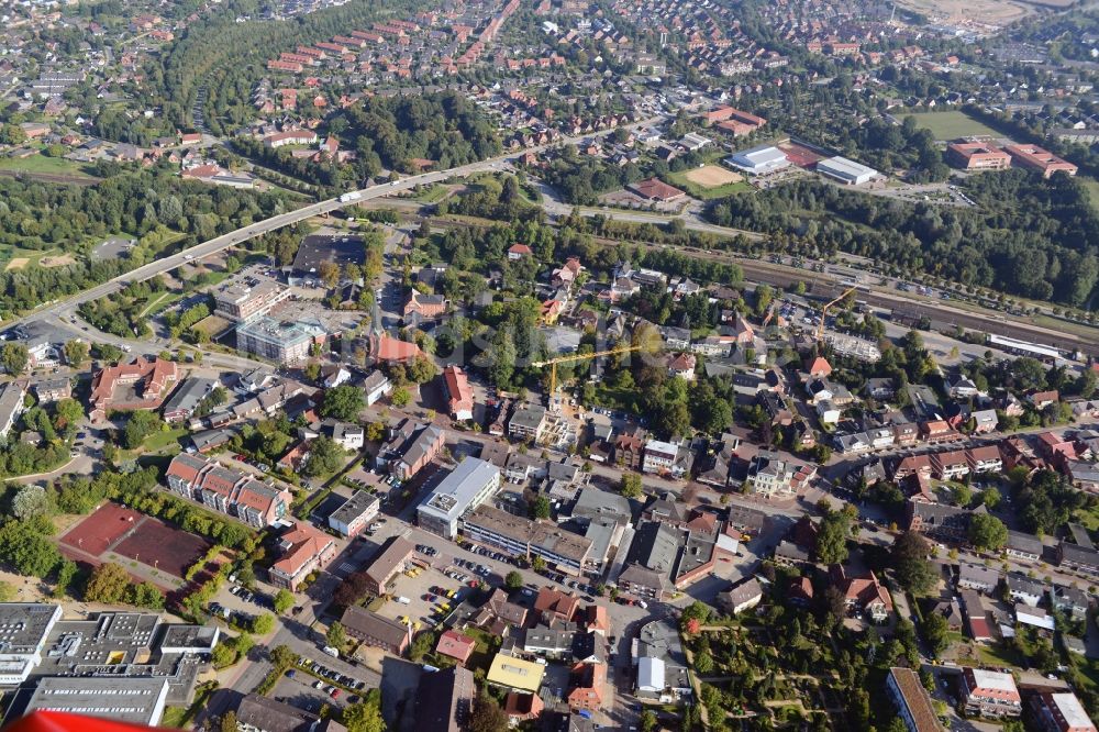 Luftaufnahme Schwarzenbek - Stadtansicht von Schwarzenbek im Bundesland Schleswig-Holstein