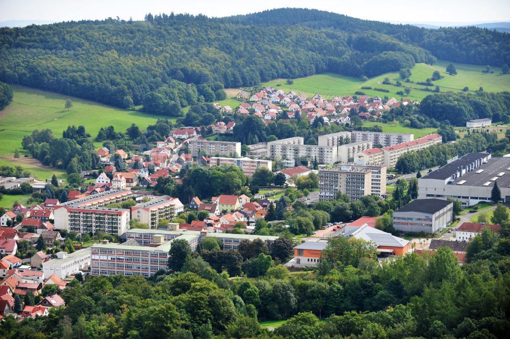 Luftaufnahme Seebach ( Wartburgkreis ) - Stadtansicht Seebach ( Wartburgkreis )