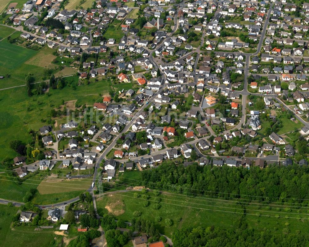 Luftaufnahme Simmern , Hunsrück - Stadtansicht von Simmern, Hunsrück im Bundesland Rheinland-Pfalz