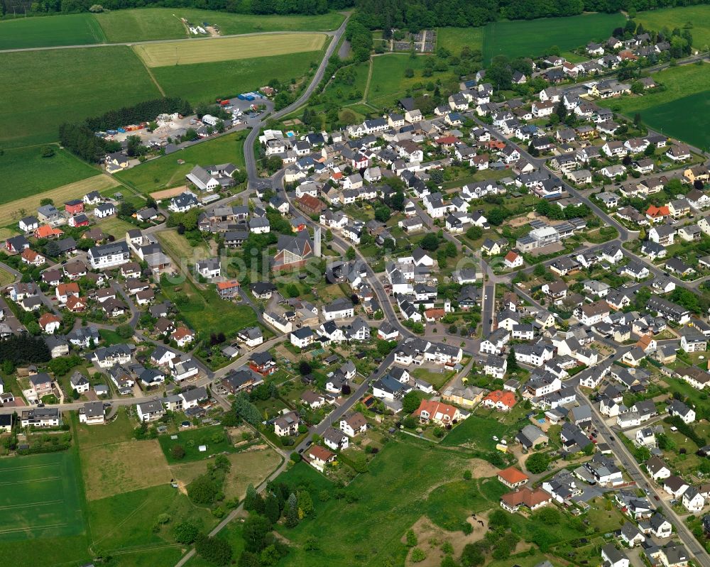 Simmern , Hunsrück von oben - Stadtansicht von Simmern, Hunsrück im Bundesland Rheinland-Pfalz