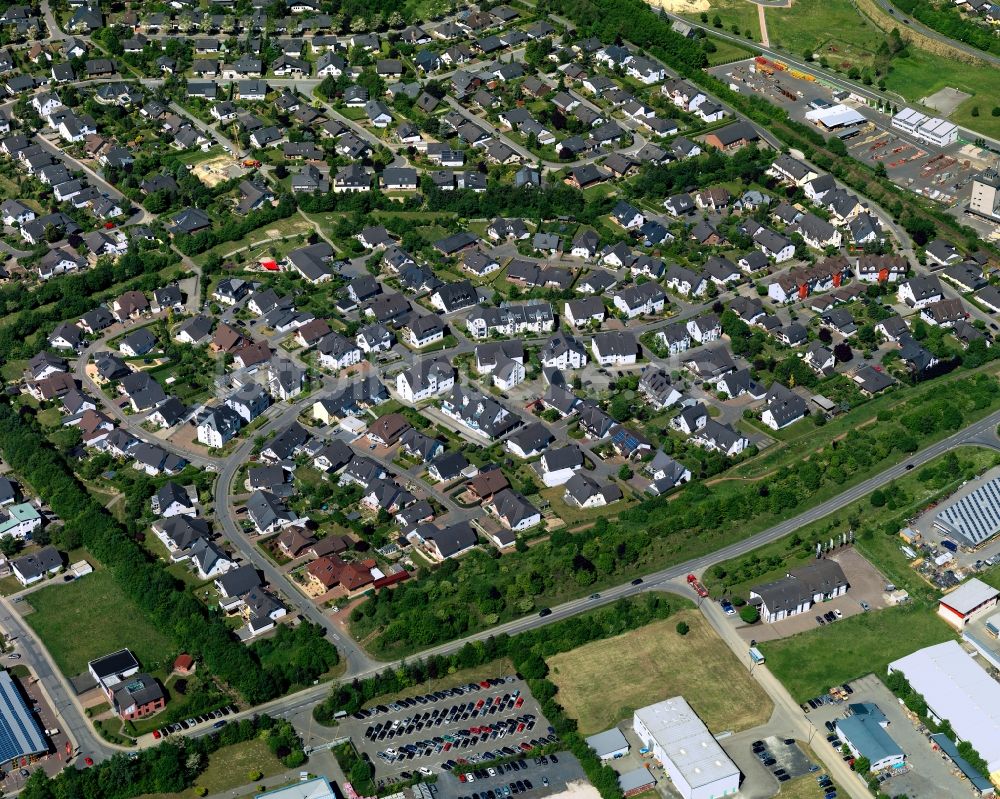 Luftaufnahme Simmern (Hunsrück) - Stadtansicht von Simmern (Hunsrück) im Bundesland Rheinland-Pfalz