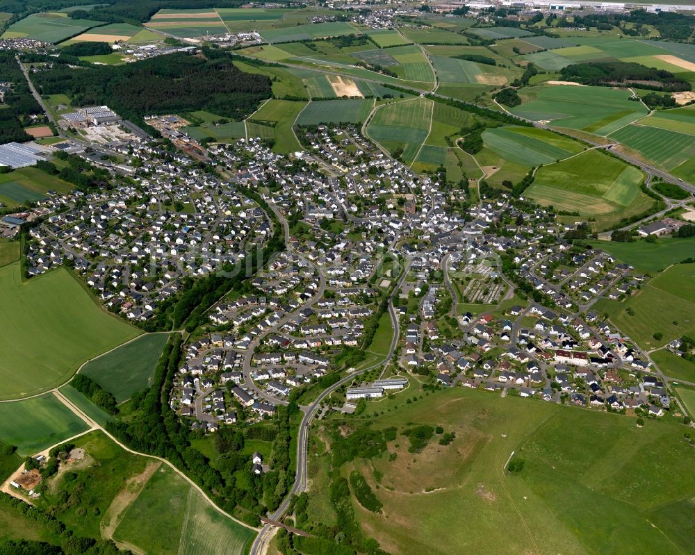 Sohren aus der Vogelperspektive: Stadtansicht von Sohren im Bundesland Rheinland-Pfalz