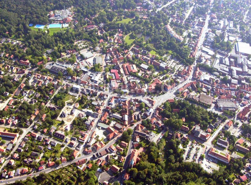 Luftaufnahme Soltau (Niedersachsen) - Stadtansicht von Soltau