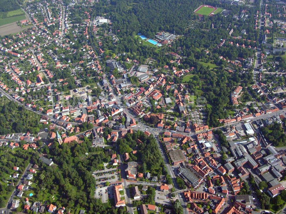 Luftbild Soltau (Niedersachsen) - Stadtansicht von Soltau