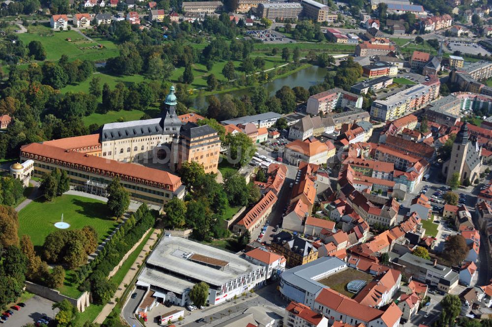 Luftaufnahme Sondershausen - Stadtansicht Sondershausen in Thüringen