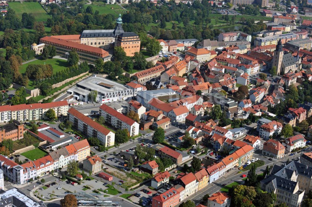 Sondershausen von oben - Stadtansicht Sondershausen in Thüringen