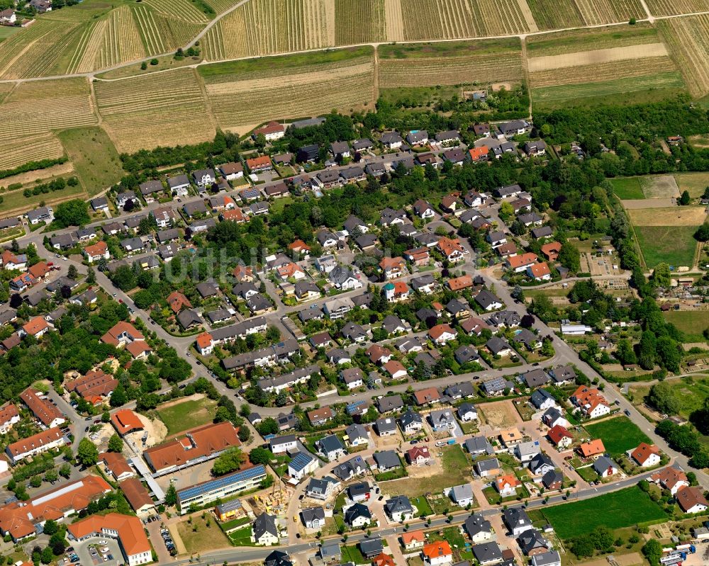 Stadecken-Elsheim von oben - Stadtansicht von Stadecken-Elsheim im Bundesland Rheinland-Pfalz