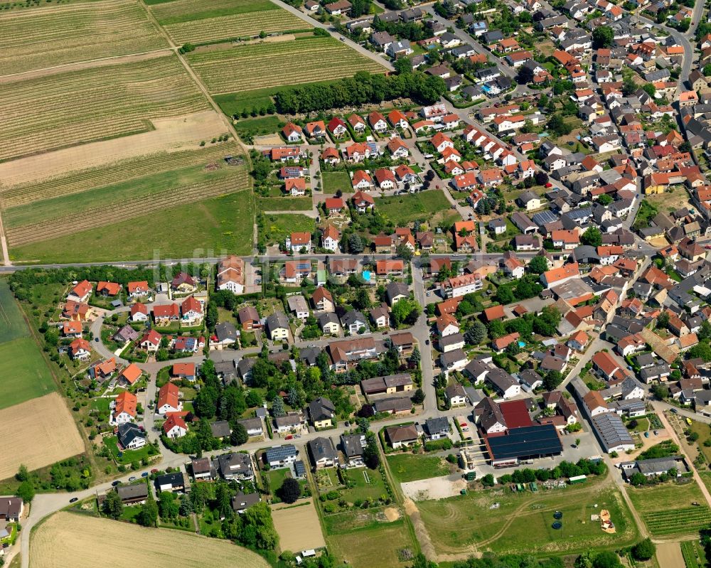 Luftaufnahme Stadecken-Elsheim - Stadtansicht von Stadecken-Elsheim im Bundesland Rheinland-Pfalz