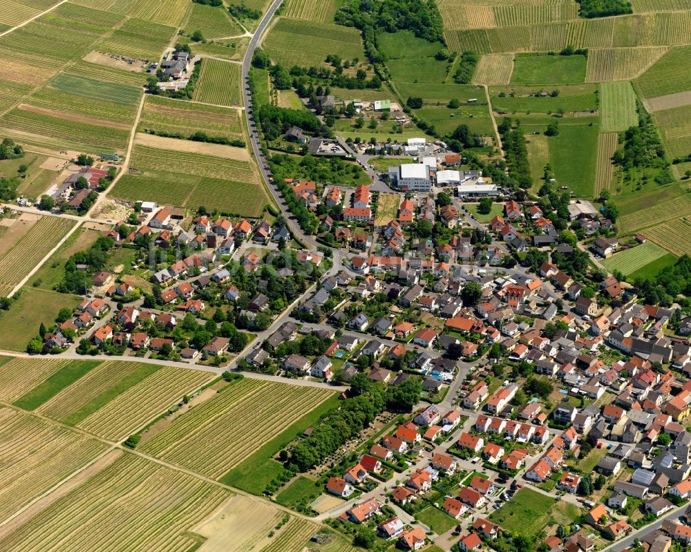 Stadecken-Elsheim von oben - Stadtansicht von Stadecken-Elsheim im Bundesland Rheinland-Pfalz