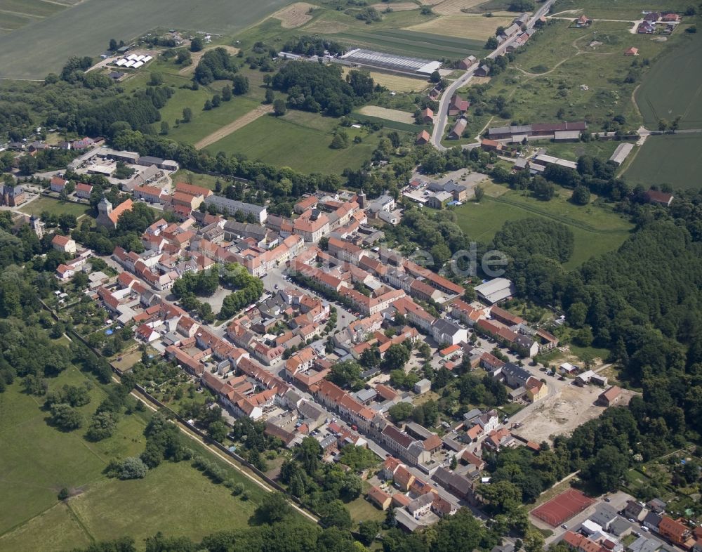 Luftaufnahme Altlandsberg - Stadtansicht der Stadt Altlandsberg im Landkreis Märkisch Oderland, Brandenburg