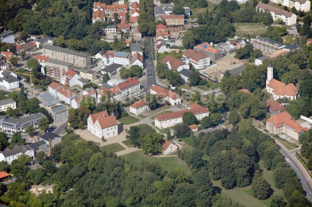 Luftaufnahme Königs Wusterhausen - Stadtansicht Stadt Königs Wusterhausen im Bundesland Brandenburg