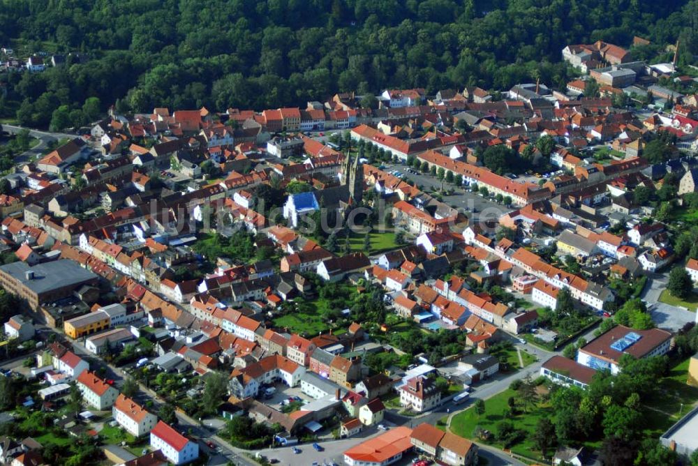 Stadtilm aus der Vogelperspektive: Stadtansicht Stadtilm