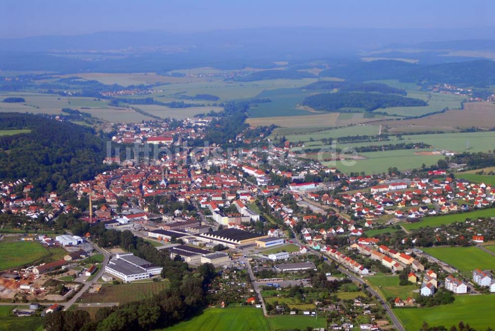 Stadtilm von oben - Stadtansicht Stadtilm