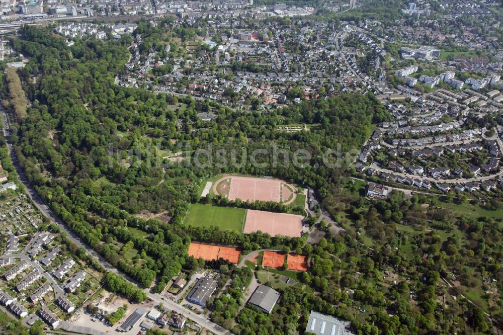 Luftbild Koblenz Goldgrube - Stadtansicht des Stadtteiles von Koblenz- Goldgrube im Bundesland Rheinland-Pfalz