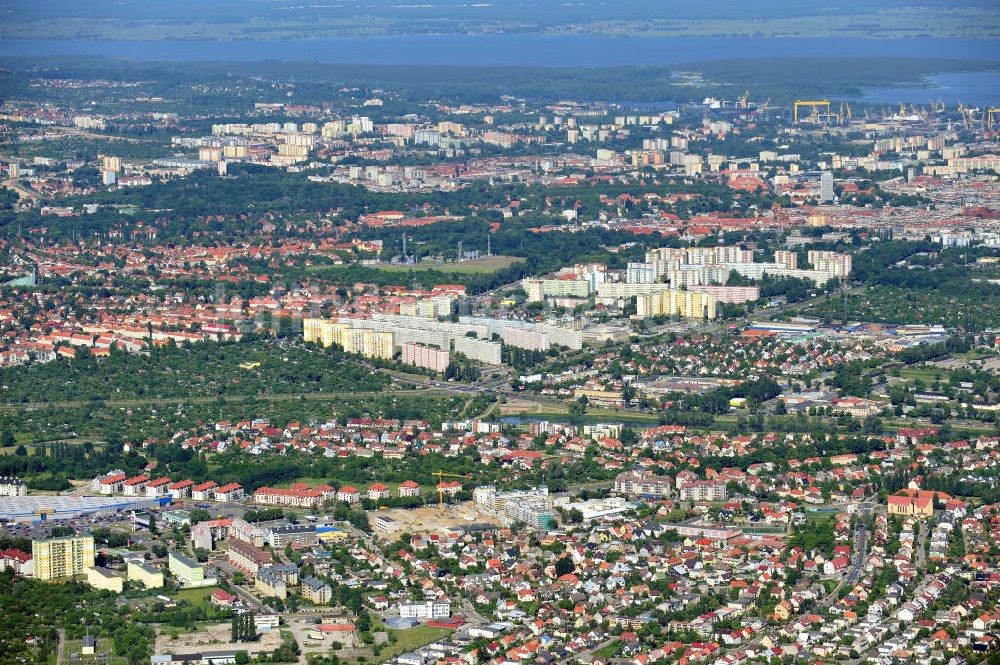 Luftbild Stettin / Szczecin - Stadtansicht Stettin / Szczecin