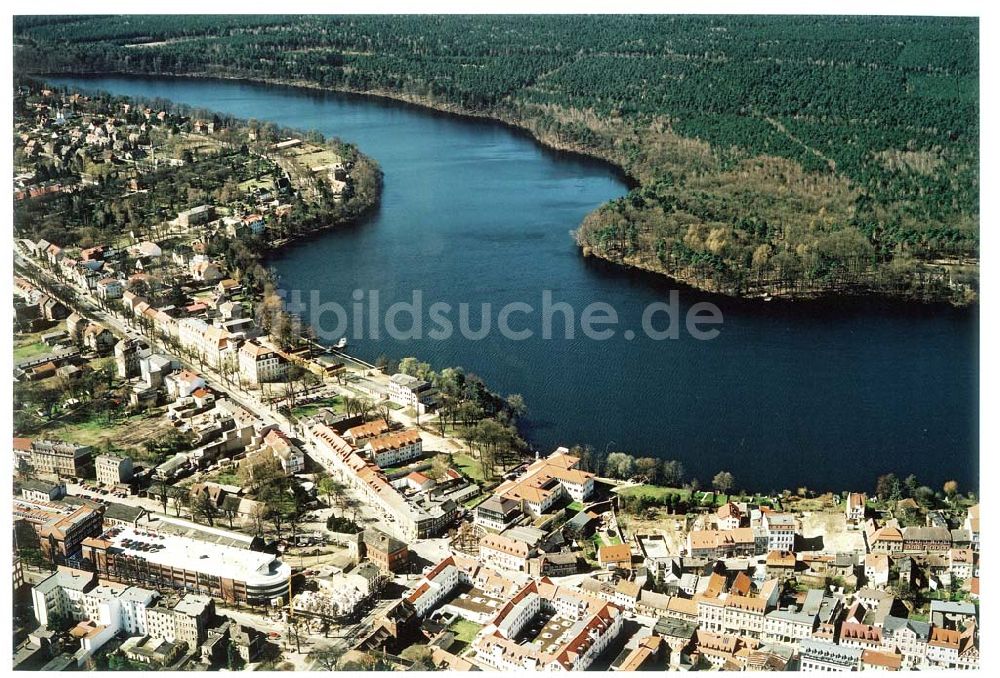 Luftbild Strausberg / Brandenburg - Stadtansicht von Strausberg.