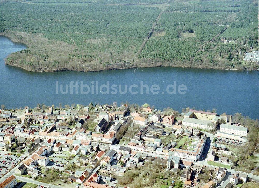 Luftbild Strausberg / Brandenburg - Stadtansicht von Strausberg