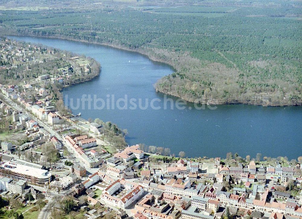 Luftaufnahme Strausberg / Brandenburg - Stadtansicht von Strausberg