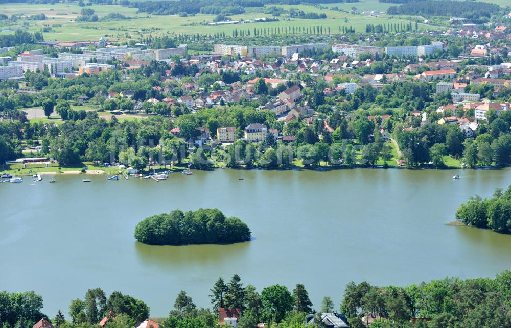 Luftaufnahme Templin - Stadtansicht Templin