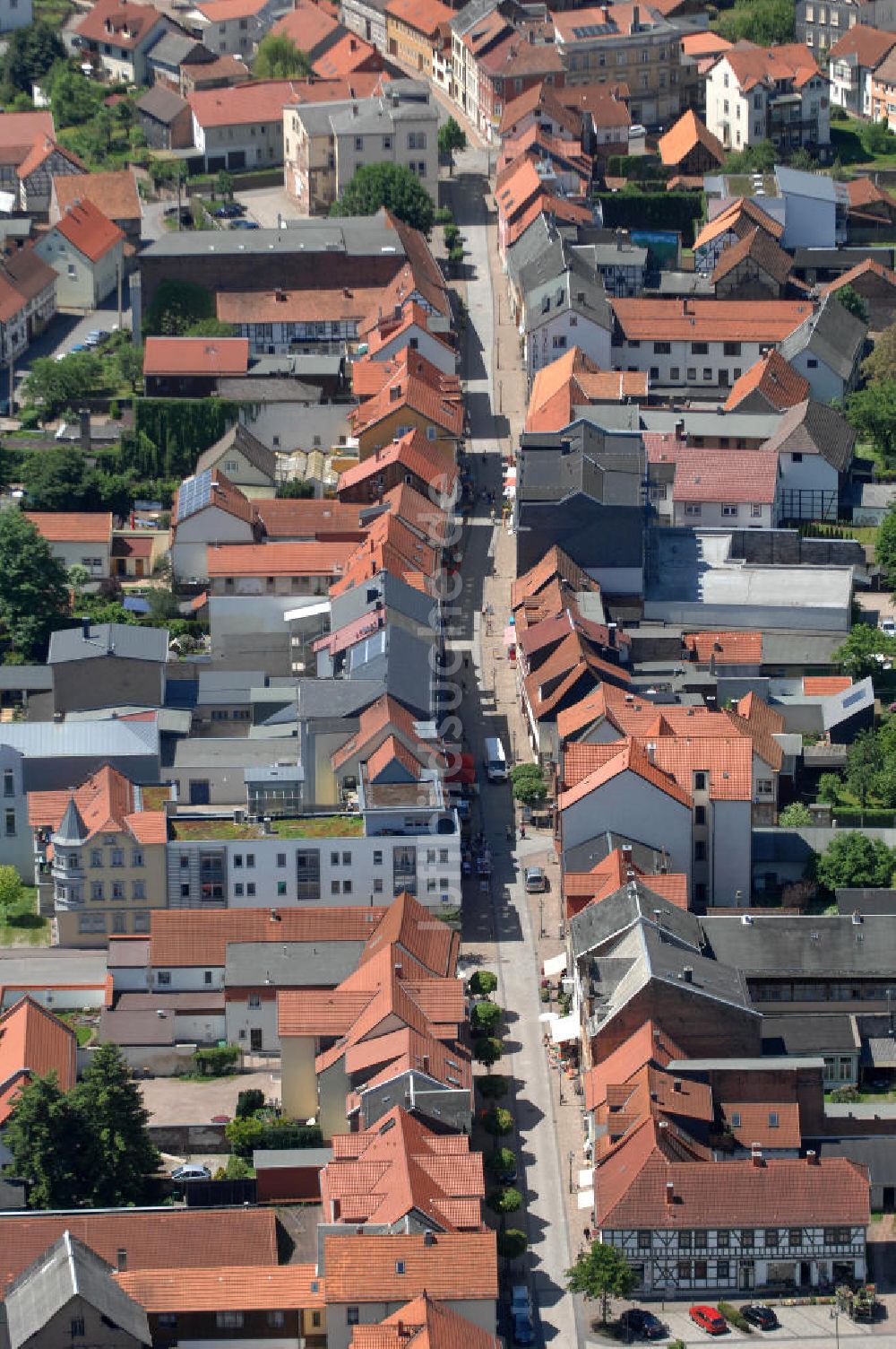 Friedrichroda aus der Vogelperspektive: Stadtansicht vom thüringischen Friedrichroda