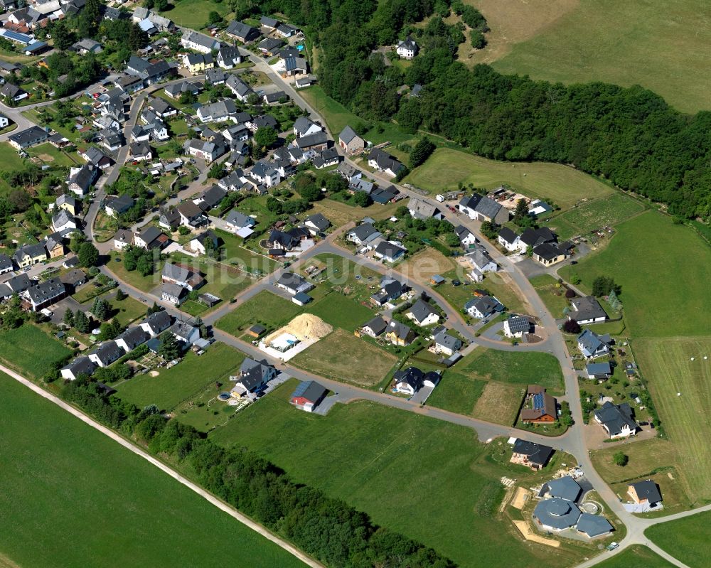 Luftaufnahme Tiefenbach - Stadtansicht von Tiefenbach im Bundesland Rheinland-Pfalz