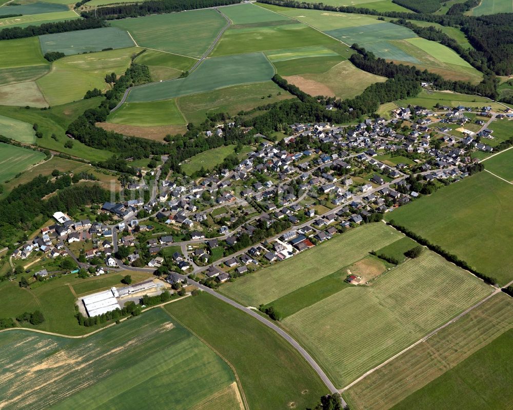 Luftbild Tiefenbach - Stadtansicht von Tiefenbach im Bundesland Rheinland-Pfalz