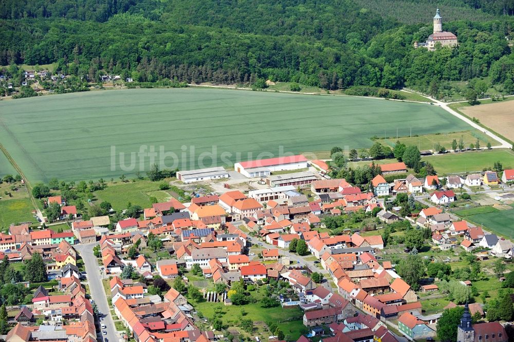 Luftbild Tonndorf - Stadtansicht von Tonndorf in Thüringen